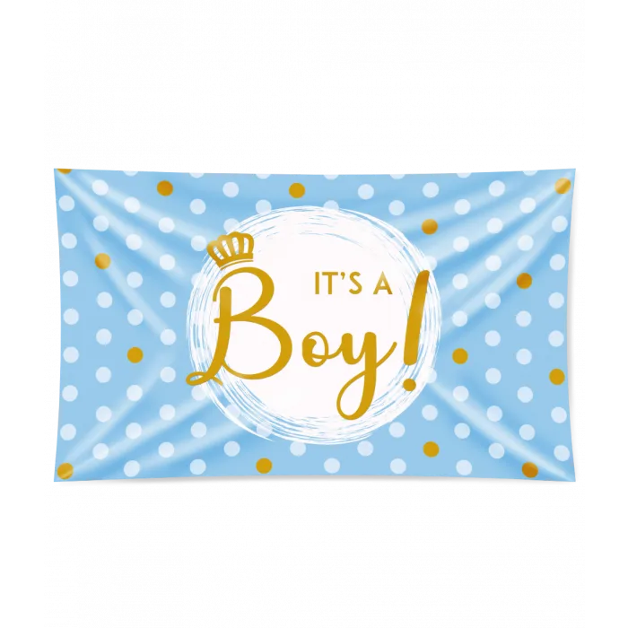 It's a boy - XXL gevelvlag