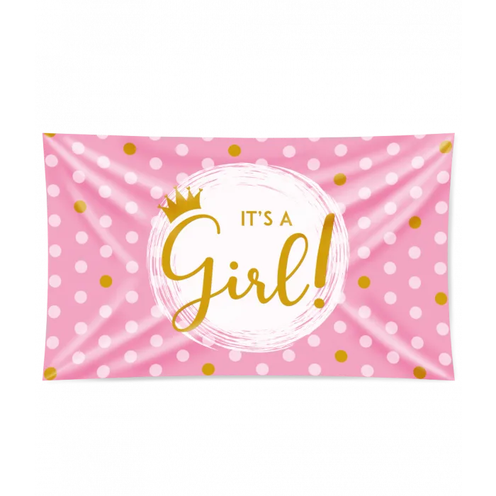 It's a girl - XXL gevelvlag