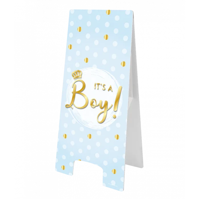 It's a boy - warning sign