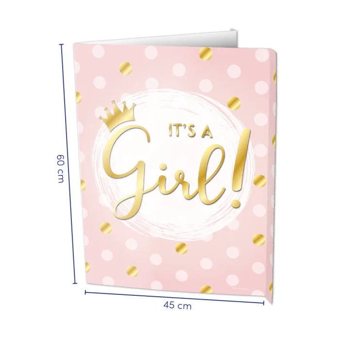 It's a girl - window signs