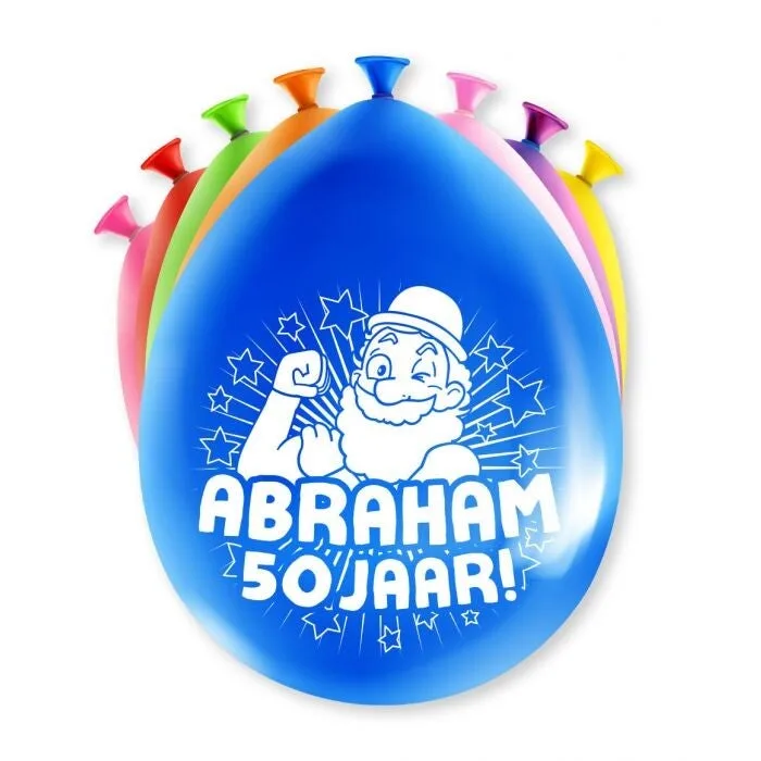 Abraham ballonnen 8 stuks